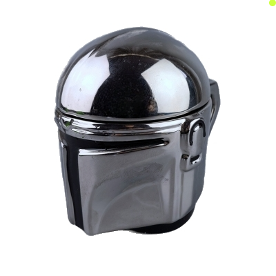 Κούπα με Καπάκι Mega Γυαλιστερή “The Mandalorian’s Helmet” – Κράνος Χωρητικότητας 380ml
