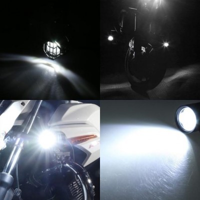 LED Universal Αδιάβροχοι Προβολείς Ομίχλης CAN BUS για Μοτοσυκλέτες BMW K1600 & 1200GS Adventure 2τμχ
