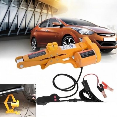 Ηλεκτρικός Γρύλος 12V Ανύψωσης Αυτοκινήτου με Χειριστήριο - Έως 2 τόνους - Με Βαλιτσάκι Μεταφοράς