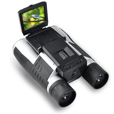 Κυάλια 12x32 Καταγραφικό με Ψηφιακή Κάμερα HD 1080P & LCD Οθόνη 2.0" με Focus - Εστίαση & Ρύθμιση Μυωπίας