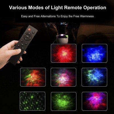 Galaxy Nightlight Projector LED Laser Αυγό Δεινόσαυρου με Ηχείο Bluetooth - Προτζέκτορας Αστεριών USB