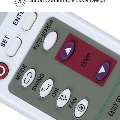 Τηλεκοντρόλ Universal KT-100A για όλα τα Κλιματιστικά -  AC Remote με Φωτισμό Οθόνης LED