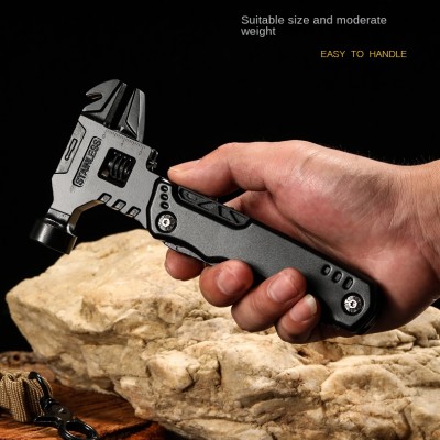Πολυλειτουργικό Μαχαίρι - Σφυρί Σουγιάς απο Ανοξείδωτο Ατσάλι - Multi Functional Pocket Knife Portable