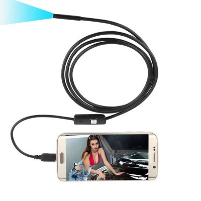 Αδιάβροχη LED Ενδοσκοπική Κάμερα 2MP για Κινητό USB MicroUSB OTG με Ανάλυση 640x480p & Καλώδιο 10m