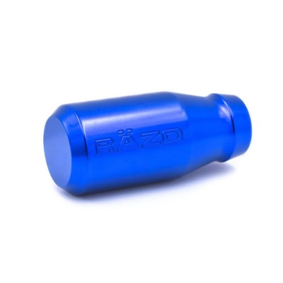 Universal Διακοσμητικό Πόμολο Λεβιέ Ταχυτήτων Αυτοκινήτου Αλουμινίου RAZO 82mm - Μπλε