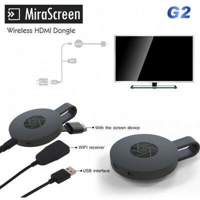 MiraScreen Miracast AirPlay G2 και Μετατρέψτε την Τηλεόραση σας σε Smart TV