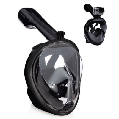 Sub Full Face Snorkel - Ολοπρόσωπη Μάσκα Κατάδυσης με Αναπνευστήρα & Βάση για Action Camera