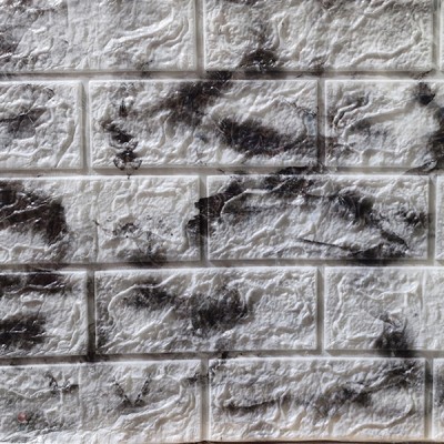 Τρισδιάστατα Αυτοκόλλητα Τοίχου – Ανάγλυφη Ταπετσαρία Τούβλο 77cm x 70cm 4 Τεμάχια 22392 – 3D Foam Wall Sticker