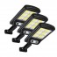 3x Αδιάβροχοι Ηλιακοί Προβολείς κoί 6 COB LED 450W  - Φωτιστικά Δρόμου με Τηλεχειριστήριο, Ανιχνευτή Κίνησης, Φωτοκύτταρο & Φωτοβολταϊκό Πάνελ W-756-6x3