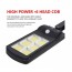 3x Αδιάβροχοι Ηλιακοί Προβολείς κoί 6 COB LED 450W  - Φωτιστικά Δρόμου με Τηλεχειριστήριο, Ανιχνευτή Κίνησης, Φωτοκύτταρο & Φωτοβολταϊκό Πάνελ W-756-6x3