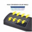 3x Αδιάβροχοι Ηλιακοί Προβολείς κoί 6 COB LED 450W  - Φωτιστικά Δρόμου με Τηλεχειριστήριο, Ανιχνευτή Κίνησης, Φωτοκύτταρο & Φωτοβολταϊκό Πάνελ W-756-6x3