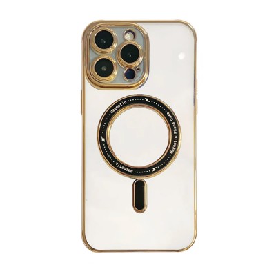 Θήκη Σιλικόνης Beauty Clear για iPhone 11 Pro 5.85" Χρυσό
