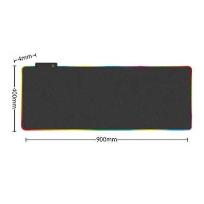 Αδιάβροχο Gaming Mouse Pad-K7 RGB-30x25x0.4x1.1.8cm