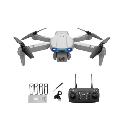 Drone με WiFi 2.4 GHz με 2 Κάμερες 1080p και Χειριστήριο Συμβατό με Smartphone E99 K3 Γκρι