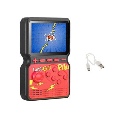 Ηλεκτρονική Παιδική Κονσόλα Χειρός με 6000+ Παιχνίδια X5 Μαύρη