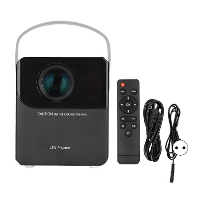 Μίνι Φορητός Προβολέας - Προτζέκτορας FHD 1080p Multimedia USB, SD, HDMI, AV, AUX Βιντεοπροβολέας Projector Home Cinema με Τηλεχειριστήριο YG230