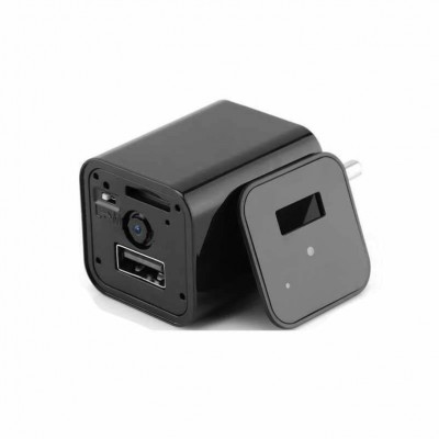 Φορτιστής Κινητού με Κρυφή Κάμερα Wi-Fi  Full HD USB