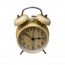 Επιτραπέζιο Ρολόι Ξυπνητήρι Απομίμηση Ξύλου 16x11.5εκ