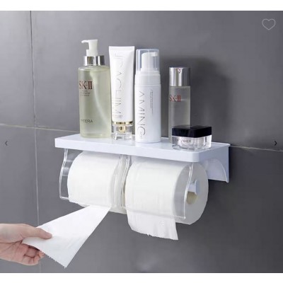 Αυτοκόλλητη Βάση Τουαλέτας για Χαρτί Υγείας - Toilet Paper Hanger