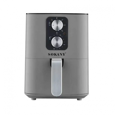 Φριτέζα Αέρος με Χωρητικότητα 5.5L Air Fryer 2000W Sokany SK-ZG-8044 Γκρι