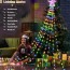 Ηλιακά Χριστουγεννιάτικα Λαμπάκια Σταλακτίτες - 20 LED RGB - 3x2m