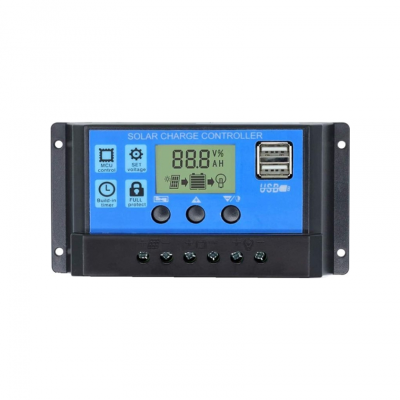 Ρυθμιστής Φόρτισης 24V 40A PWM 40A Dual USB Solar Panel Battery Regulator