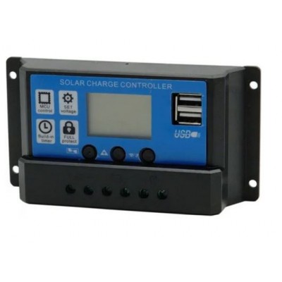 Ρυθμιστής Φόρτισης PWM 12V 10A PS-1210A