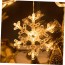Χριστουγεννιάτικη Κρεμαστή Φιγούρα Δέντρο Μπαταρίας με Βεντούζα και 10 LED 20x16x1cm