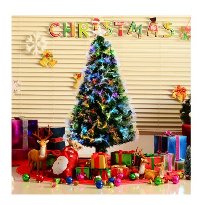Αυτοφωτιζόμενο Χριστουγεννιάτικο Δέντρο 60εκ Οπτικής Ίνας -  RGB