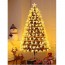 Αυτοφωτιζόμενο Χριστουγεννιάτικο Δέντρο 90εκ Οπτικής Ίνας - Θερμό Λευκό