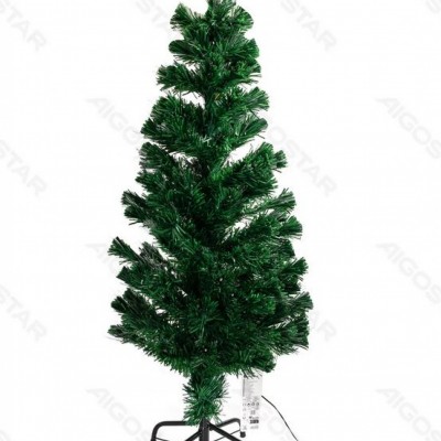 180cm Αυτοφωτιζόμενο Χριστουγεννιάτικο Δέντρο Οπτικής Ίνας - Θερμό Λευκό