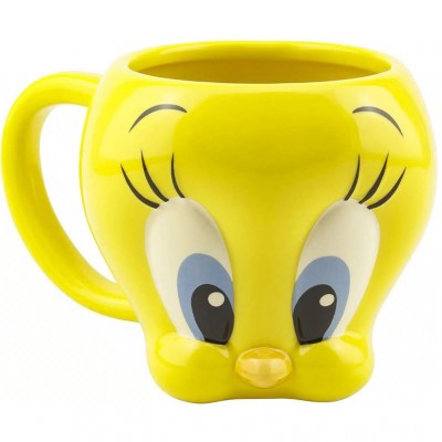 Τρισδιάστατη Κεραμική Γυαλιστερή Κούπα Looney Tunes – Tweety 350ml