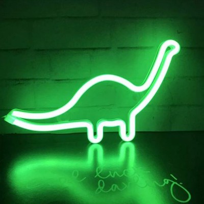 Διακοσμητικό NEON Φωτιστικό Δεινόσαυρος - Decoration Lamp Dinosaur 19x32 cm