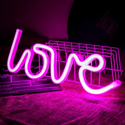Διακοσμητικό NEON Φωτιστικό Love - Decoration Lamp Love 13x34 cm