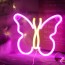 Διακοσμητικό NEON Φωτιστικό Πεταλούδα - Decoration Lamp Butterfly 17x14 cm
