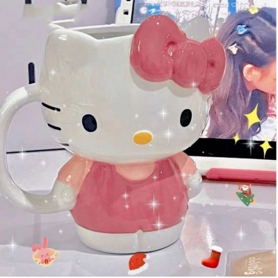 Τρισδιάστατη Κεραμική Κούπα "Hello Kitty"