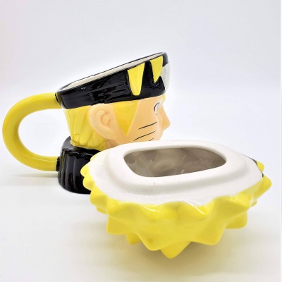 Τρισδιάστατη Κεραμική Κούπα "Pug on a Mug"