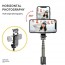 Ασύρματο 360ᵒ Bluetooth Πτυσσόμενο Μπαστούνι Κινητού L03 & Τρίποδο για Selfie Φωτογραφίες με Χειριστήριο - Wireless Tripod Selfie Stick Μαύρο