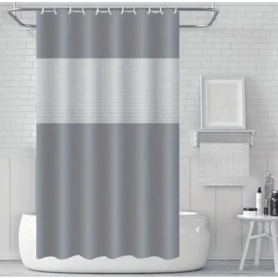 Αδιάβροχη Πλαστική Κουρτίνα Μπάνιου 180×180 cm