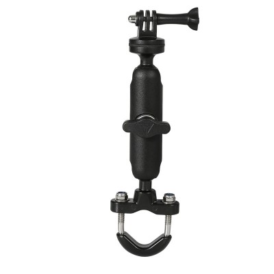 Motowolf Βάση Αλουμινίου για Action Camera/GoPro με Βάση για Τιμόνι ή Κάγκελα Μοτοσυκλέτας 360 Μοιρών