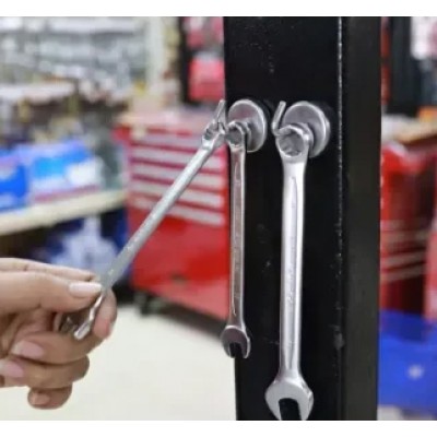 4 Τεμάχια Μαγνητικοί Γάντζοι Νεοδυμίου Ανάρτησης Αντικειμένων για Βάρος έως 3.5kg