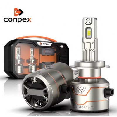2 x Λαμπτήρες Conpex X8  Full Canbus LED Φώτα Πορείας Αυτοκινήτου 12V H11 100W (2x50W) 6000K 10000Lm