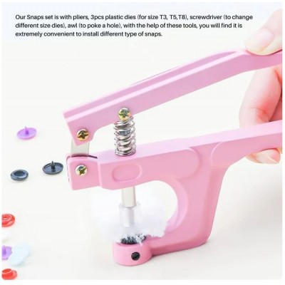 Σετ Κιτ Κουμπωτών DIY 300τεμ & Σετ Εργαλείων - Sewing Kit