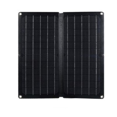 Αναδιπλούμενο Διπλό Ηλιακό Πάνελ 20W για Φόρτιση Φορητών Συσκευών με 2 USB