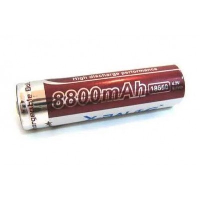 Επαναφορτιζόμενη Μπαταρία X-Balog 18650 4.2V 8800mAh