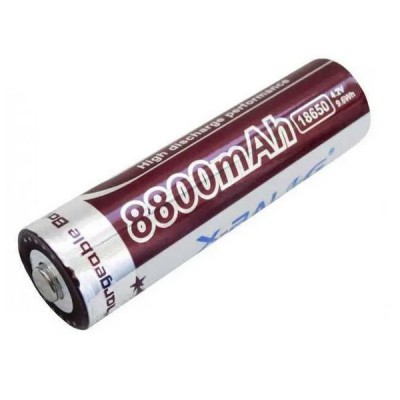 Επαναφορτιζόμενη Μπαταρία X-RAIG 18650 4.2V 8800mAh