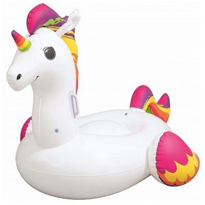 Φουσκωτό Μονόκερος Ride-on 150x117cm PVC Inflatable Τoy Unicorn Bestway