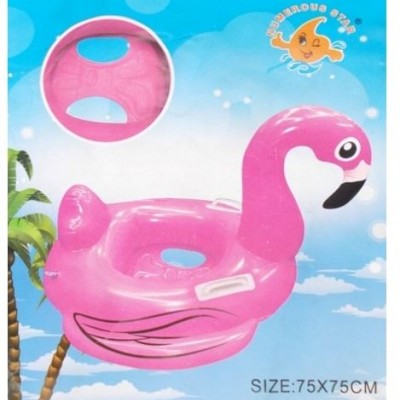 Φουσκωτό Σωσίβιο Flamingo με Πλάτη 80x75cm