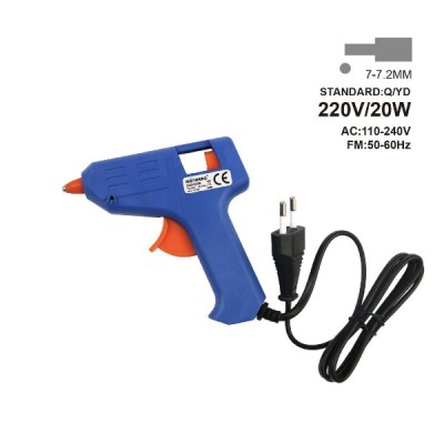 Μίνι Θερμικό Πιστόλι Σιλικόνης ME038-3, 20W