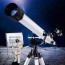 Ερασιτεχνικό Αστρονομικό Τηλεσκόπιο με Zoom 60x, Τρίποδο & Διόπτρα για Παιδιά και Αρχάριους C2158